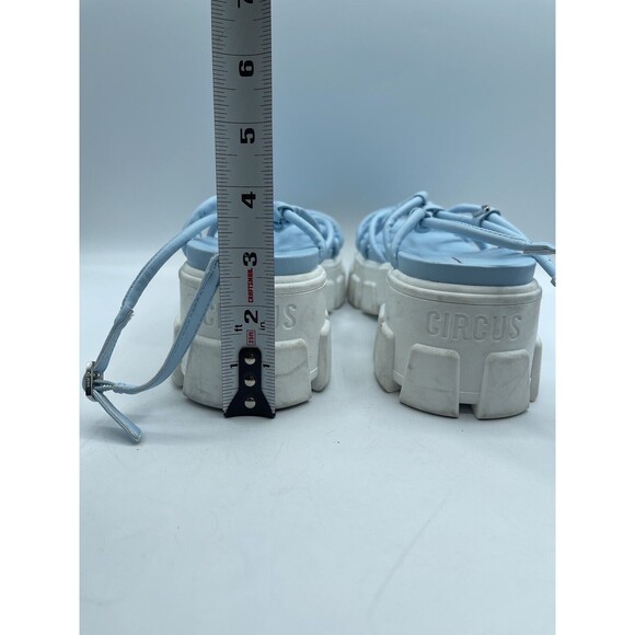 CIRCUS NY by Sam Edelman Greyson Platform Sandals - Blue - EU41/US10 NWOB - Picture 12 of 12